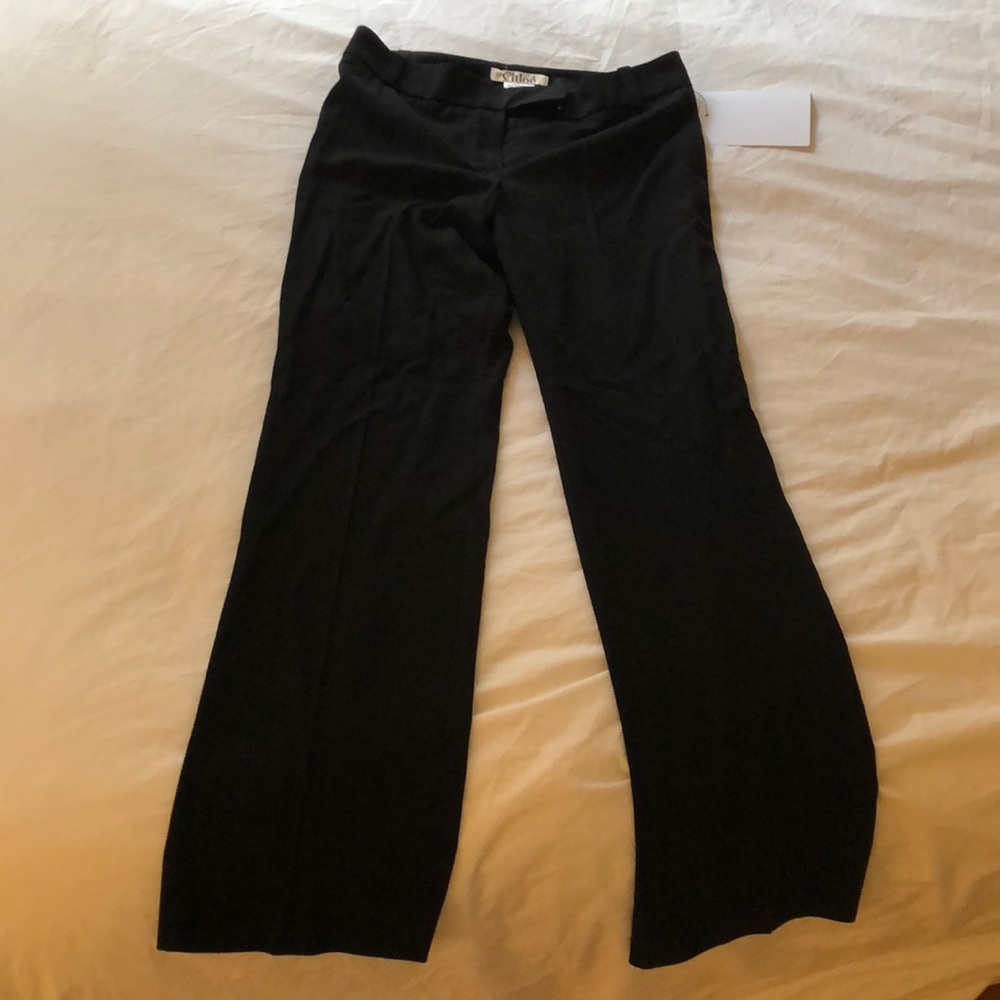 Chloé fitted black trousers / slacks